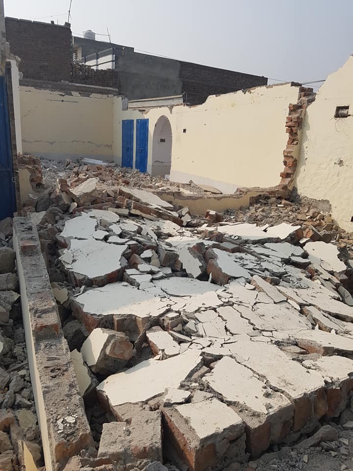مسجد تعمیراتی مرحلہ 3