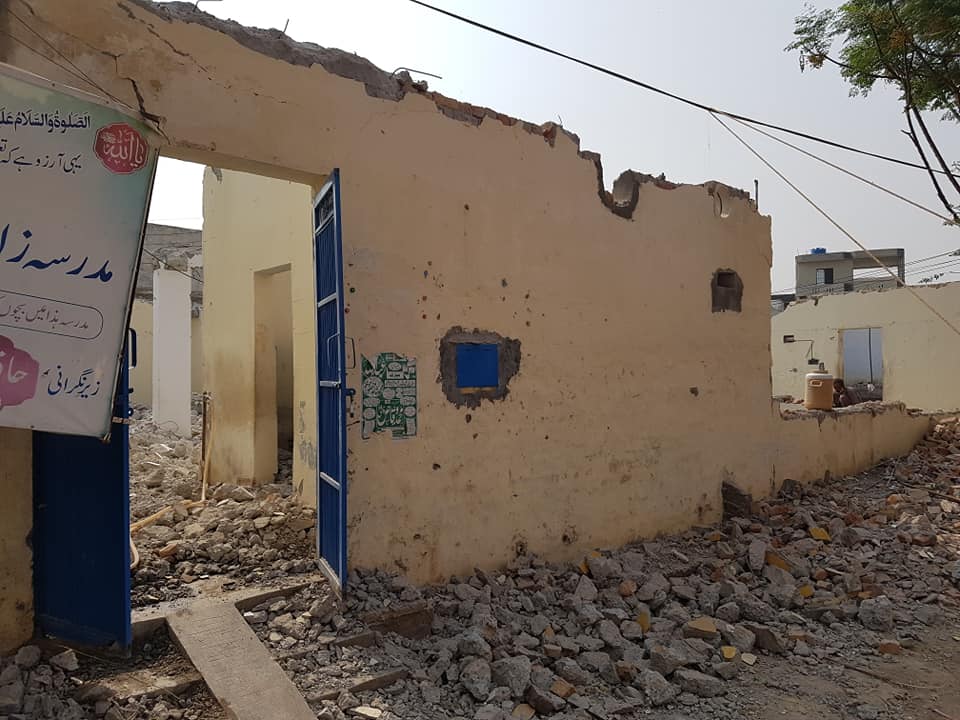 مسجد تعمیراتی مرحلہ 3