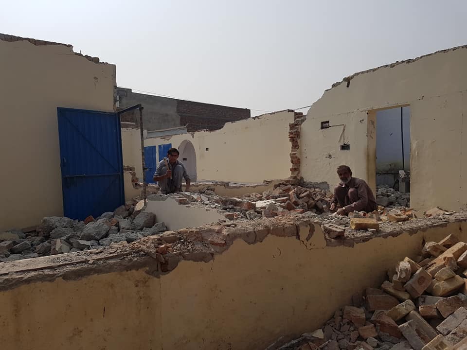مسجد تعمیراتی مرحلہ 3