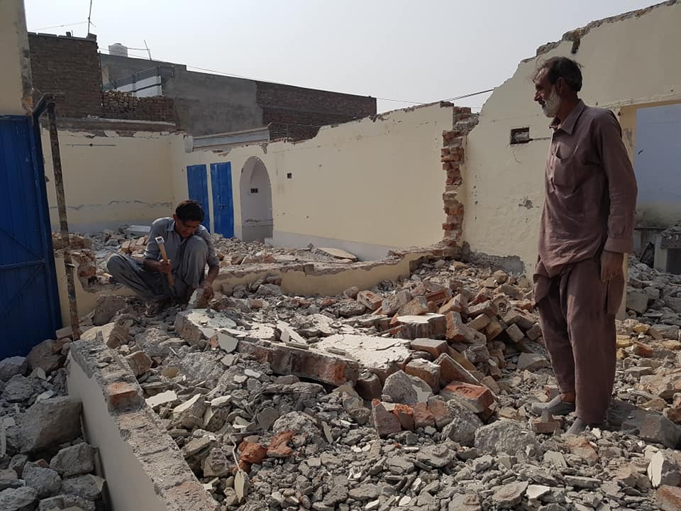 مسجد تعمیراتی مرحلہ 3